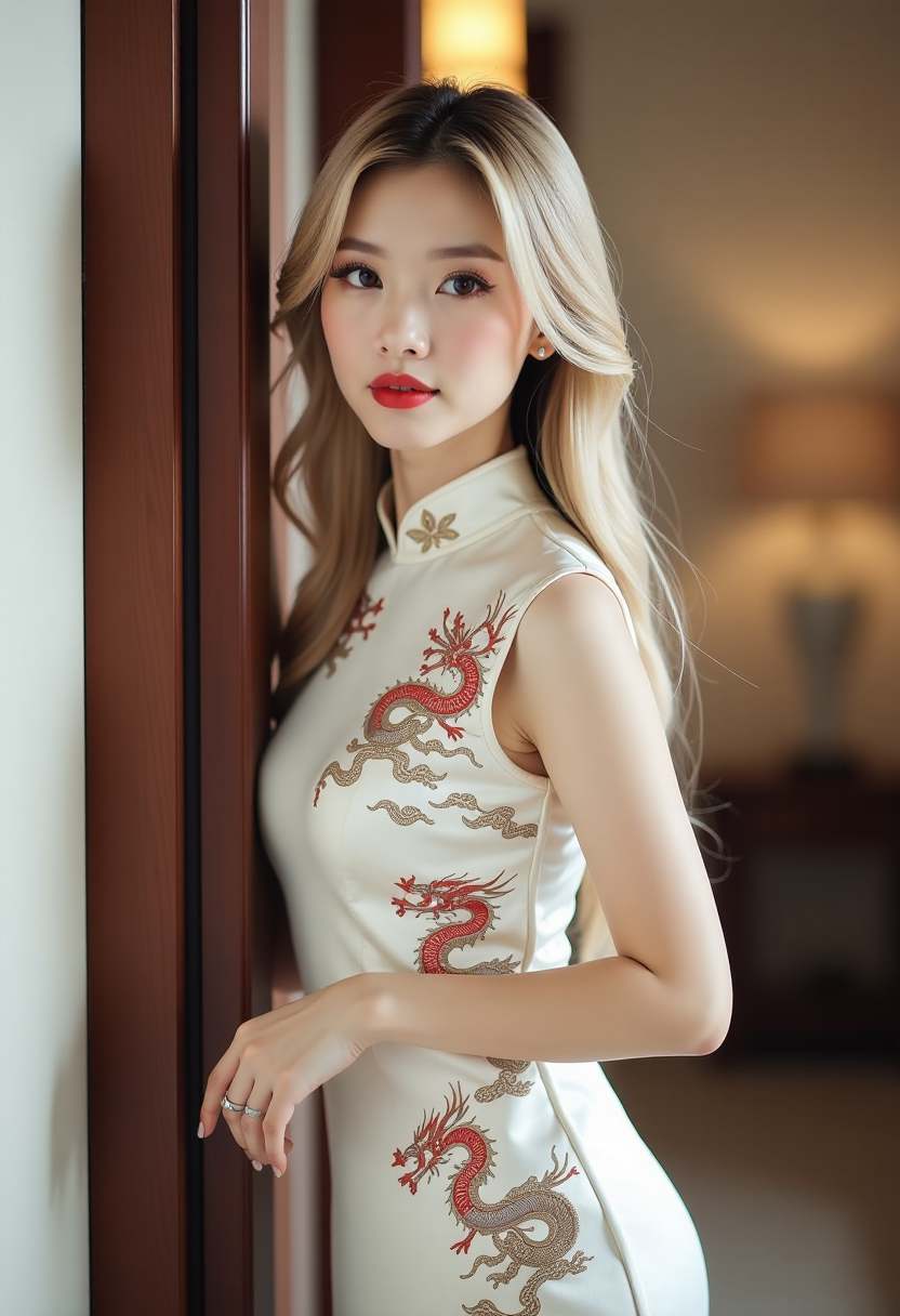 河对岸